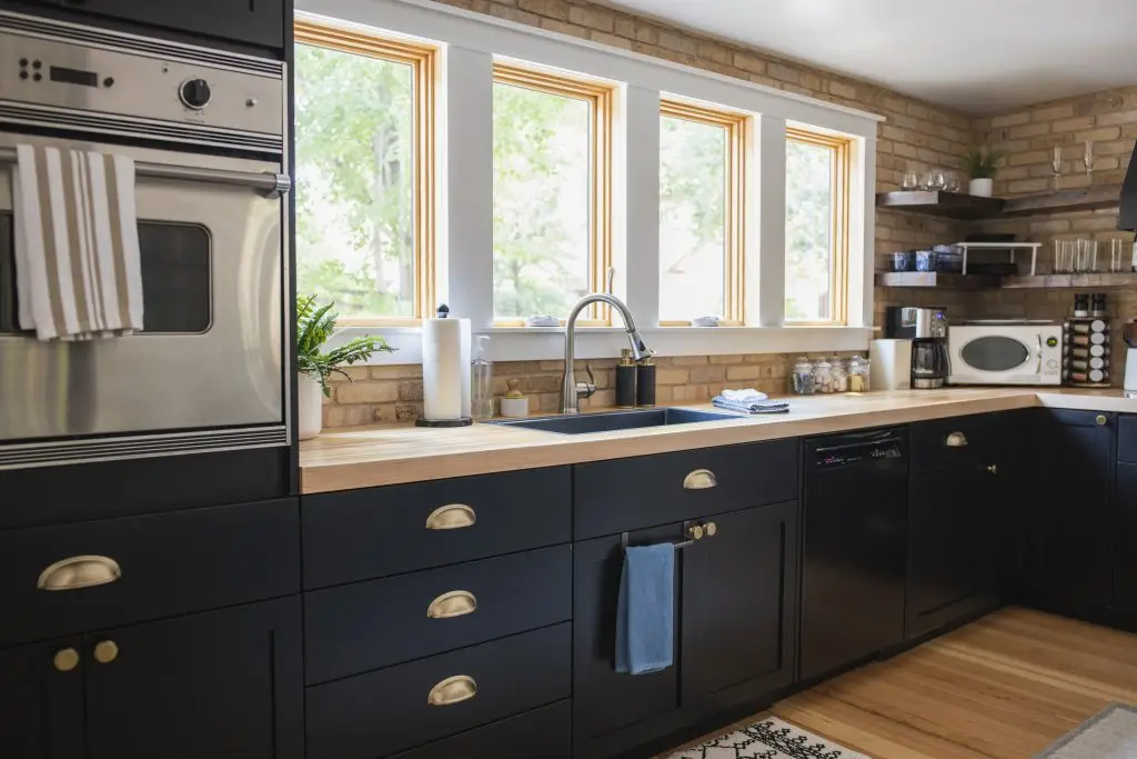 Home Decor Ideas Pinterest Dream House Dark Cabinets Kitchen